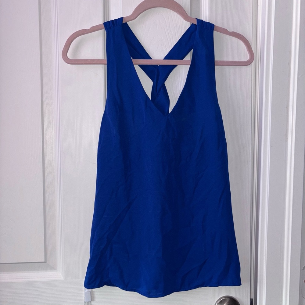Banana Republic Royal Blue Tank Top